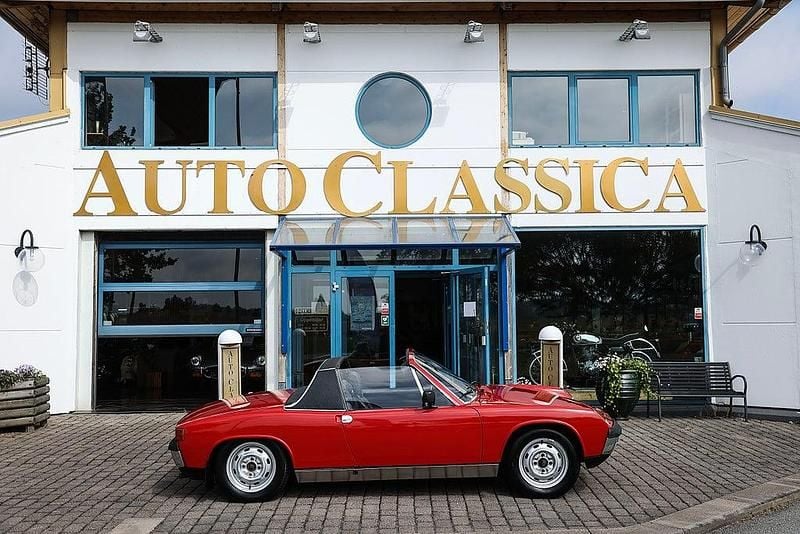 Röd Begagnad 1971 Porsche 914 Cab | 174 900 kr - Bild 1/4