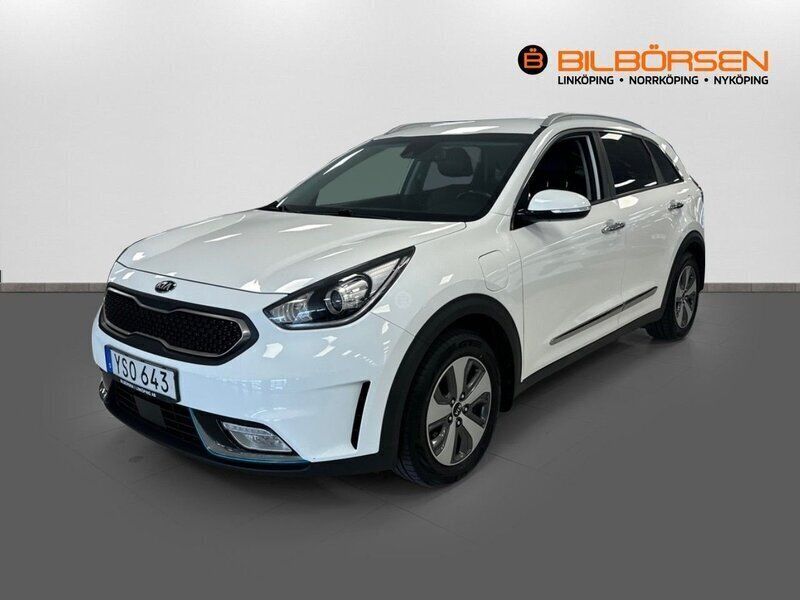 Vit Begagnad 2018 Kia e-Niro Advance SUV | 149 900 kr - Bild 1/4