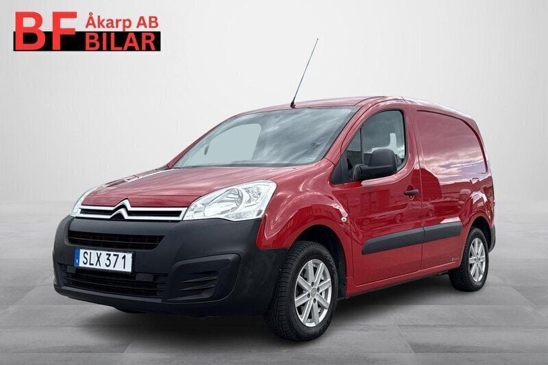 Röd Begagnad 2018 Citroën Berlingo Minibuss | 124 500 kr - Bild 1/4