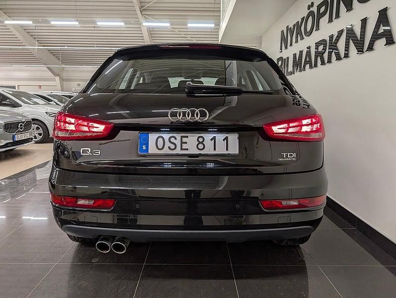 Begagnad Audi Q3 150 HK (110 kW) 2016 Svart SUV