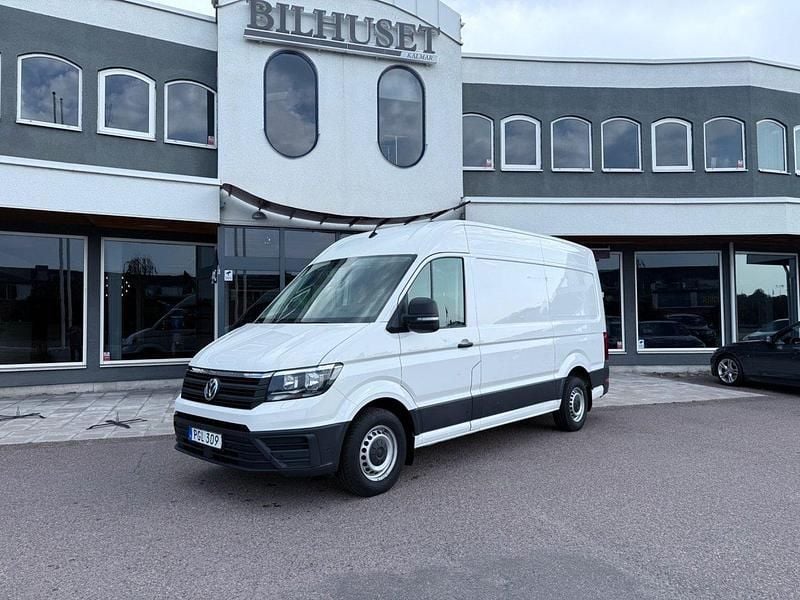 Vit Begagnad 2017 VW Crafter Van | 239 900 kr (Marknadspris) - Bild 1/4