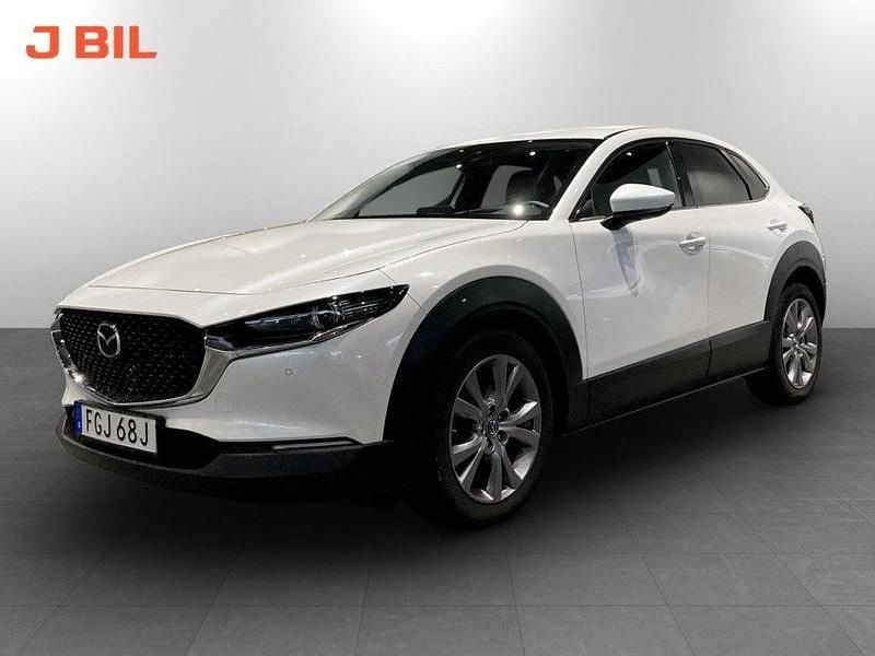 Vit Begagnad 2019 Mazda CX-30 SUV | 184 900 kr (Marknadspris) - Bild 1/3