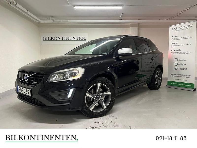 Svart Begagnad 2014 Volvo XC60 R-Design SUV | 178 900 kr (Lite dyr) - Bild 1/4