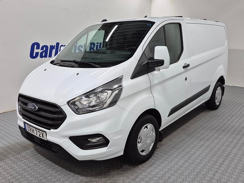 Vit Begagnad 2021 Ford Transit Custom Van | 209 000 kr (Marknadspris) - Bild 1/4