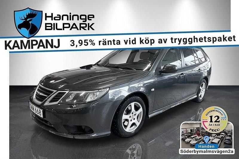 Begagnad Saab 9-3 Vector 175 HK (128 kW) 2010 Grå Kombi