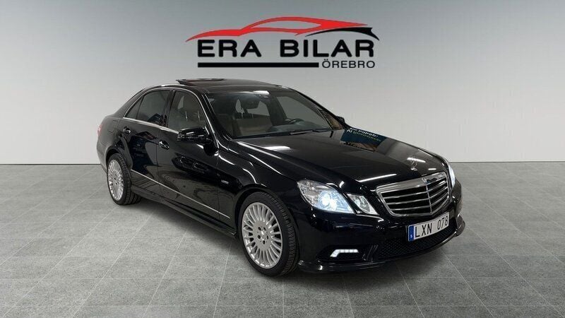 Svart Begagnad 2011 Mercedes E250 AMG Sedan | 119 500 kr (Marknadspris) - Bild 1/4