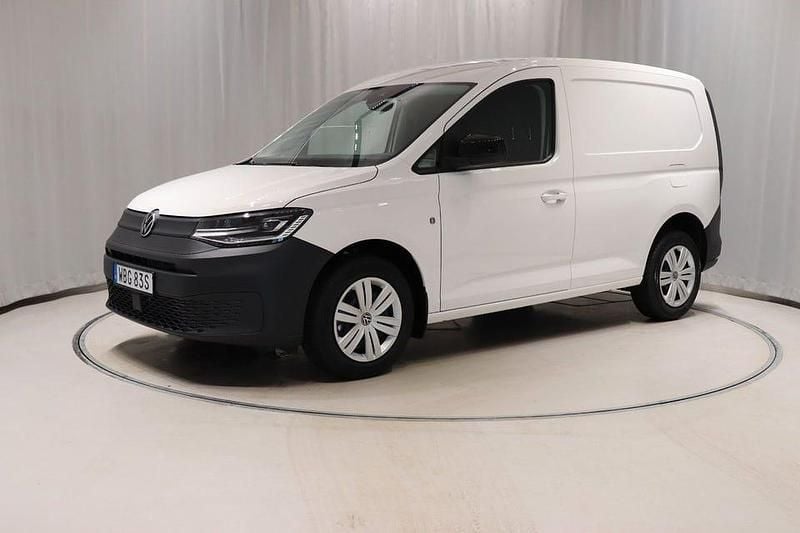 Vit Begagnad 2024 VW Caddy Minibuss | 338 900 kr (Marknadspris) - Bild 1/4