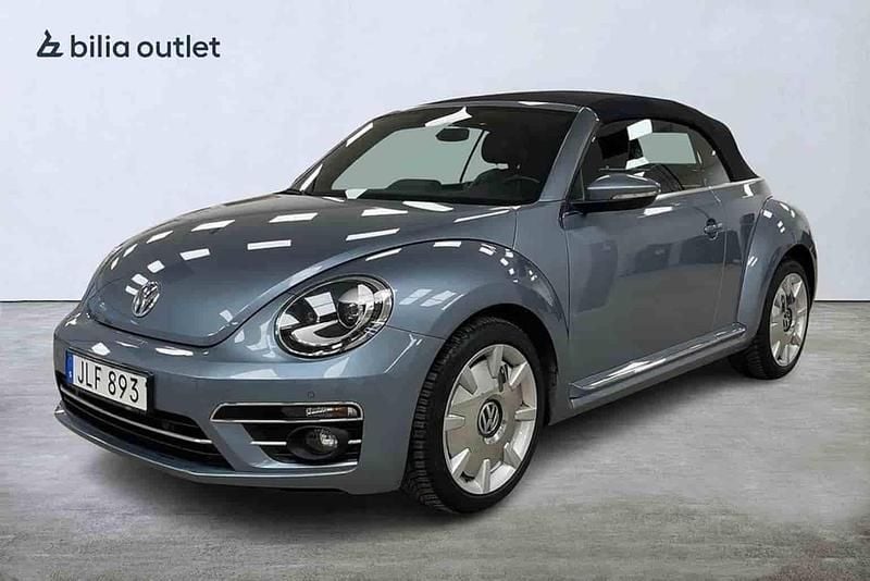 Blå Begagnad 2018 VW Beetle Cab | 264 000 kr - Bild 1/1