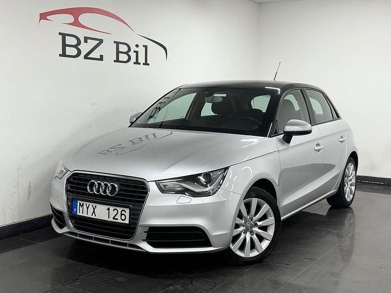 Silver Begagnad 2012 Audi A1 Sportback Proline Halvkombi | 94 900 kr (Marknadspris) - Bild 1/4