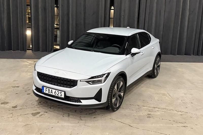 Silver Begagnad 2023 Polestar 2 Long Range Single Motor Halvkombi | 309 900 kr (Superpris) - Bild 1/4