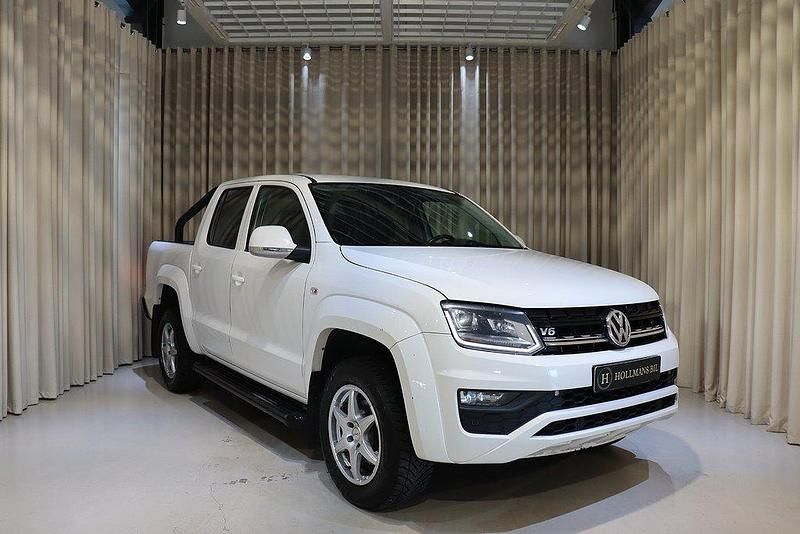 Vit Begagnad 2018 VW Amarok Pickup | 249 900 kr (Superpris) - Bild 1/4