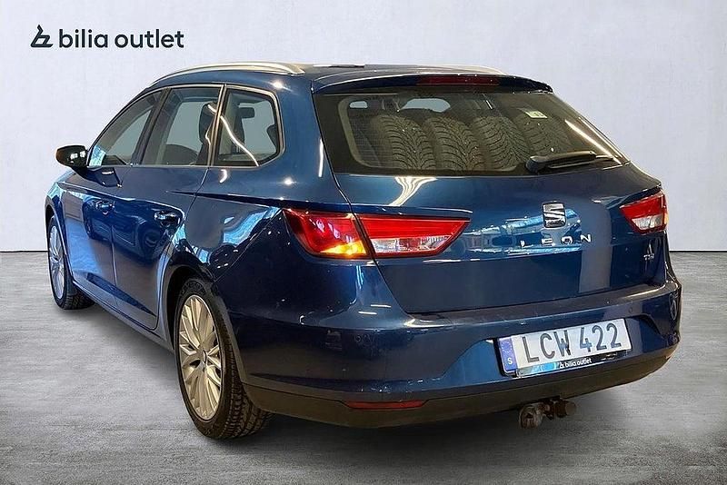 Begagnad Seat Leon ST 2016 Blå Kombi