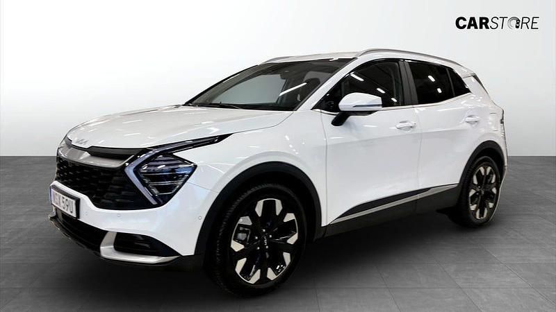 Vit Begagnad 2024 Kia Sportage SUV | 389 900 kr (Dyr) - Bild 1/4