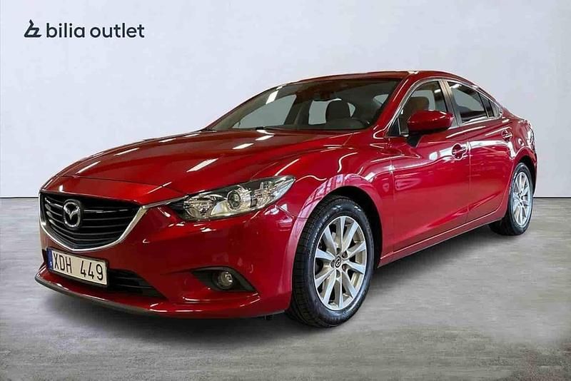 Röd Begagnad 2013 Mazda 6 Sedan | 104 900 kr - Bild 1/1