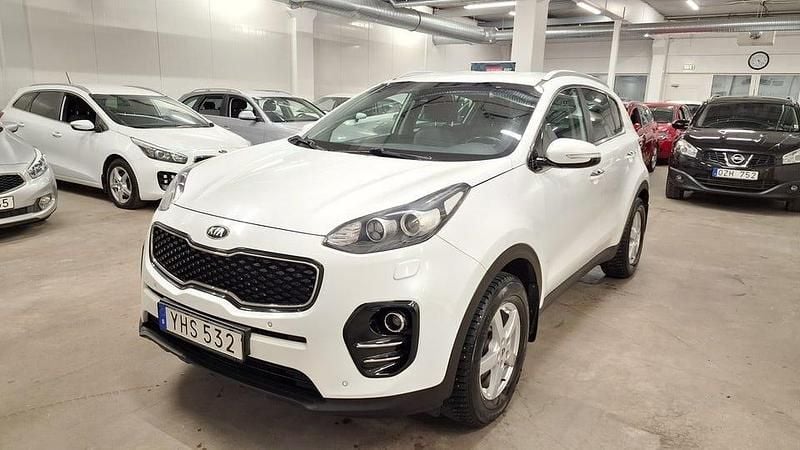 Begagnad Kia Sportage Advance 132 HK (97 kW) 2017 Vit SUV