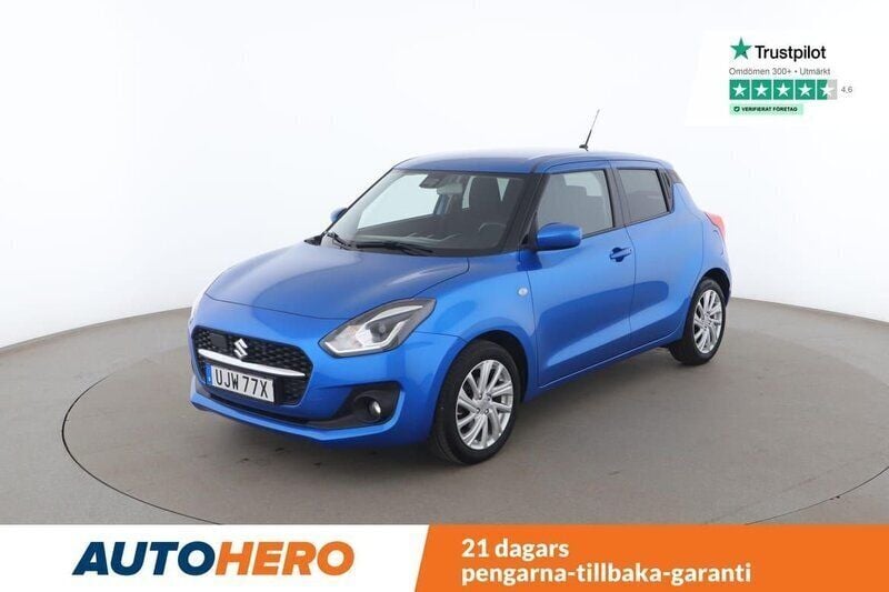 Blå Begagnad 2022 Suzuki Swift Halvkombi | 180 000 kr (Bra pris) - Bild 1/3