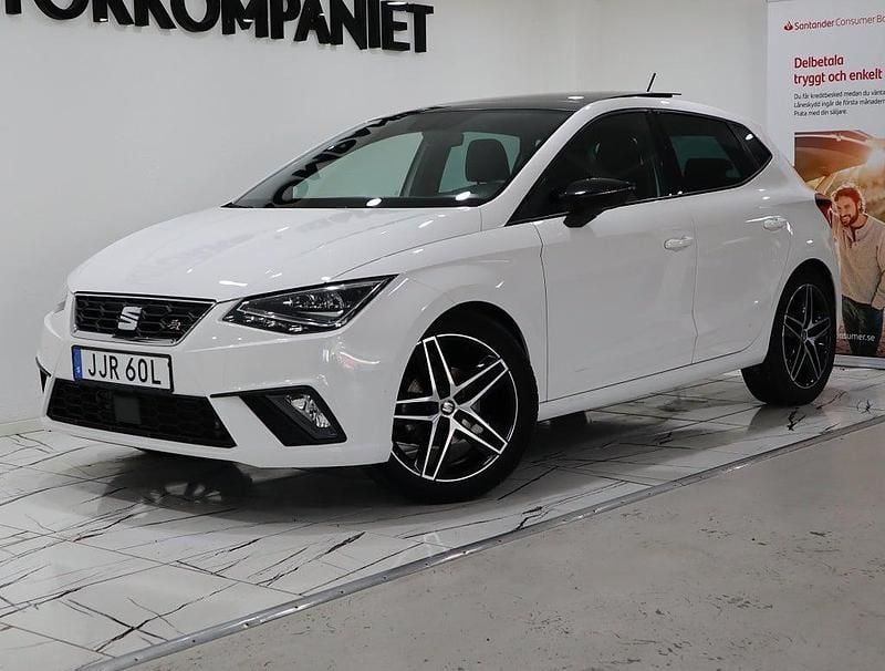 Begagnad Seat Ibiza Beats 110 HK (80 kW) 2020 Vit Halvkombi