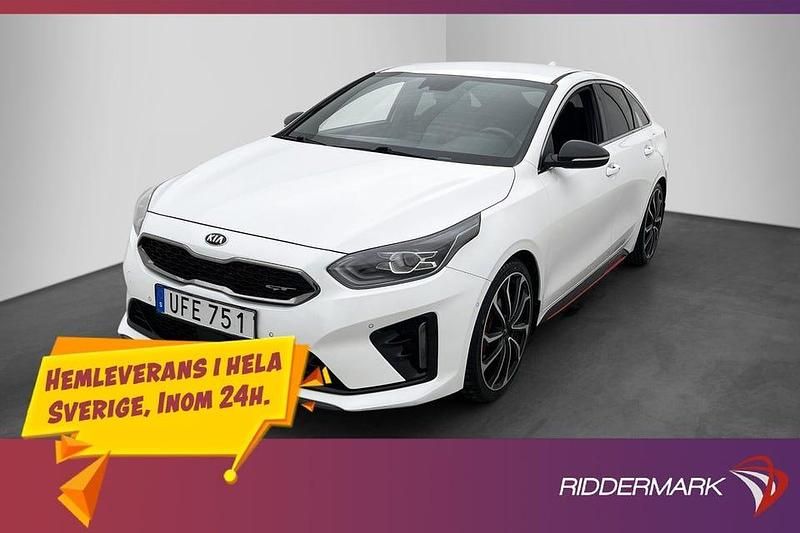Begagnad Kia ProCeed GT GT 204 HK (150 kW) 2019 Vit Halvkombi