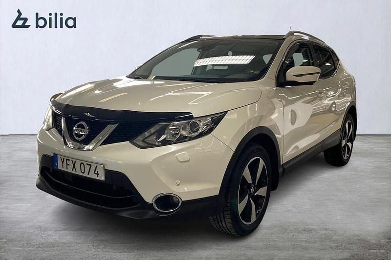 Vit Begagnad 2016 Nissan Qashqai Tekna SUV | 149 000 kr (Lite dyr) - Bild 1/3
