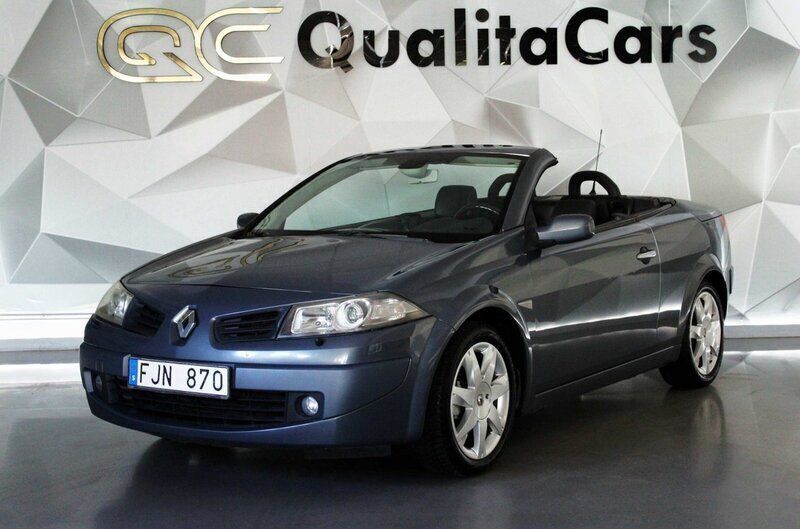 Grå Begagnad 2007 Renault Mégane Cabriolet Cab | 37 900 kr (Dyr) - Bild 1/4