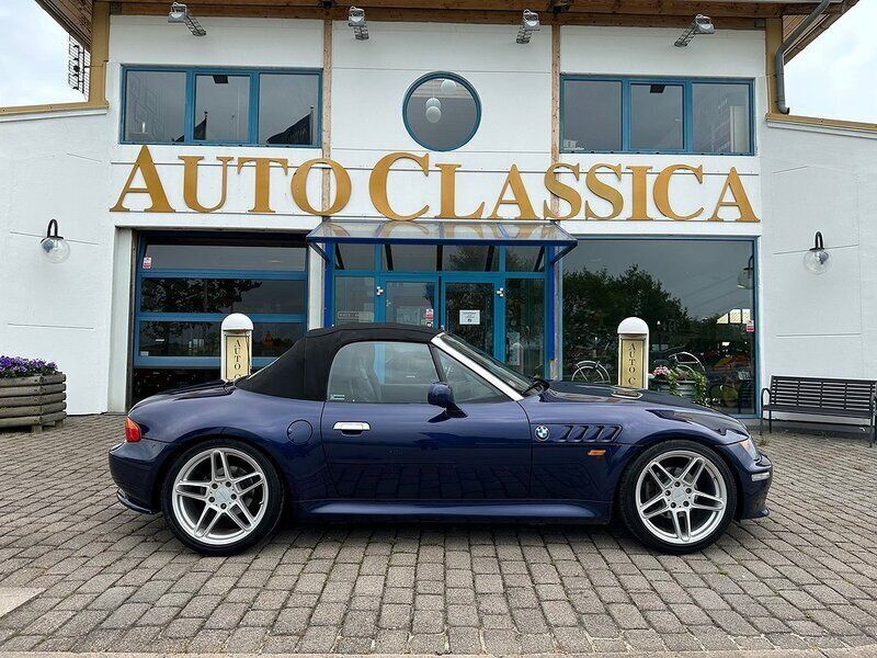 Montrealblå metallic Begagnad 1998 BMW Z3 Cab | 185 000 kr (Dyr) - Bild 1/4
