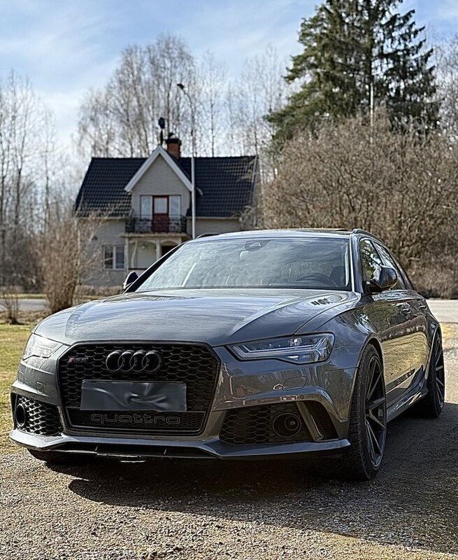 Grå Begagnad 2017 Audi RS6 Performance Kombi | 525 000 kr (Lite dyr) - Bild 1/2