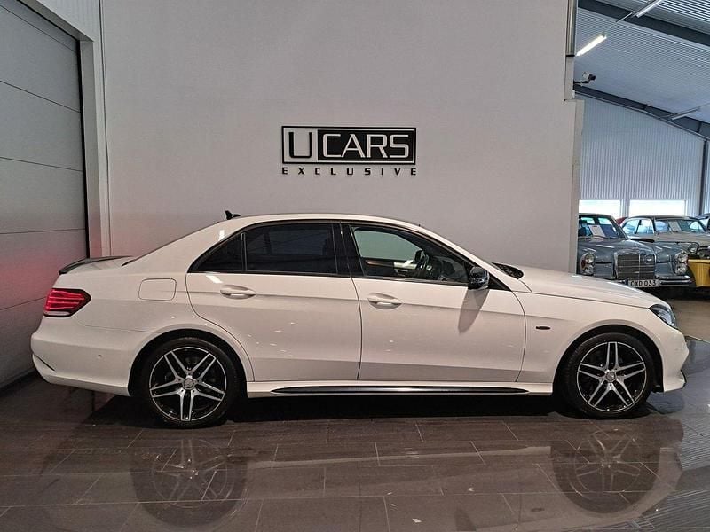 Begagnad Mercedes E220 Avantgarde 170 HK (125 kW) 2015 Vit Sedan