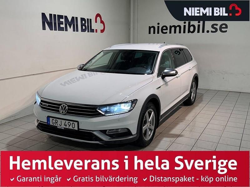 Vit Begagnad 2016 VW Passat Alltrack Kombi | 184 900 kr (Marknadspris) - Bild 1/3