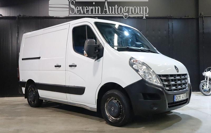 Vit (vit metallic) Begagnad 2014 Renault Master Van | 119 000 kr (Bra pris) - Bild 1/4