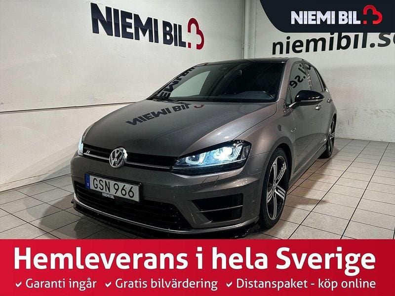 Grå Begagnad 2015 VW Golf VII R Halvkombi | 269 900 kr (Dyr) - Bild 1/3