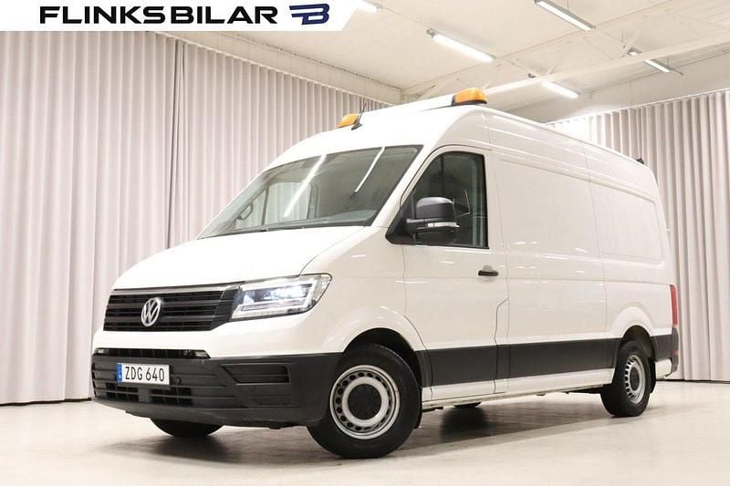 Vit Begagnad 2018 VW Crafter Van | 219 900 kr (Marknadspris) - Bild 1/4