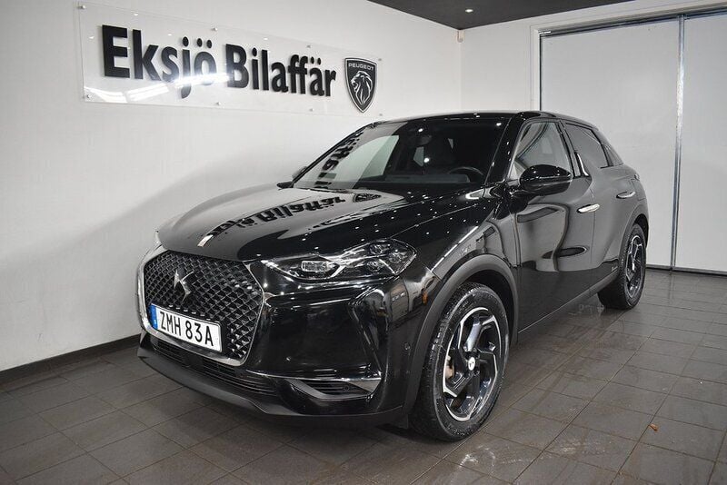 Svart Begagnad 2022 DS Automobiles DS3 Crossback E-Tense SUV | 197 500 kr (Bra pris) - Bild 1/4