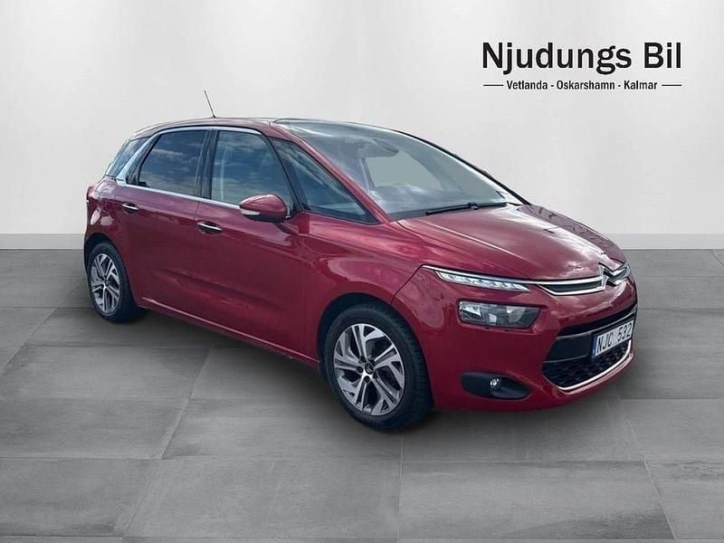 Röd Begagnad 2013 Citroën C4 Picasso Minibuss | 74 900 kr (Dyr) - Bild 1/4