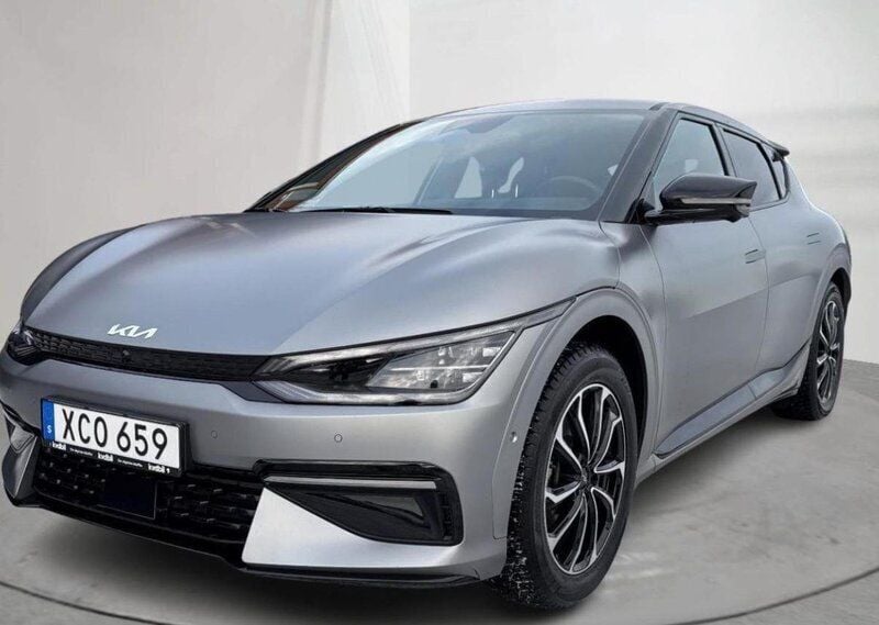 Grå Begagnad 2023 Kia EV6 4 SUV | 416 000 kr (Superpris) - Bild 1/4