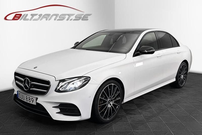Begagnad Mercedes E200 AMG line 151 HK (111 kW) 2018 Vit Sedan