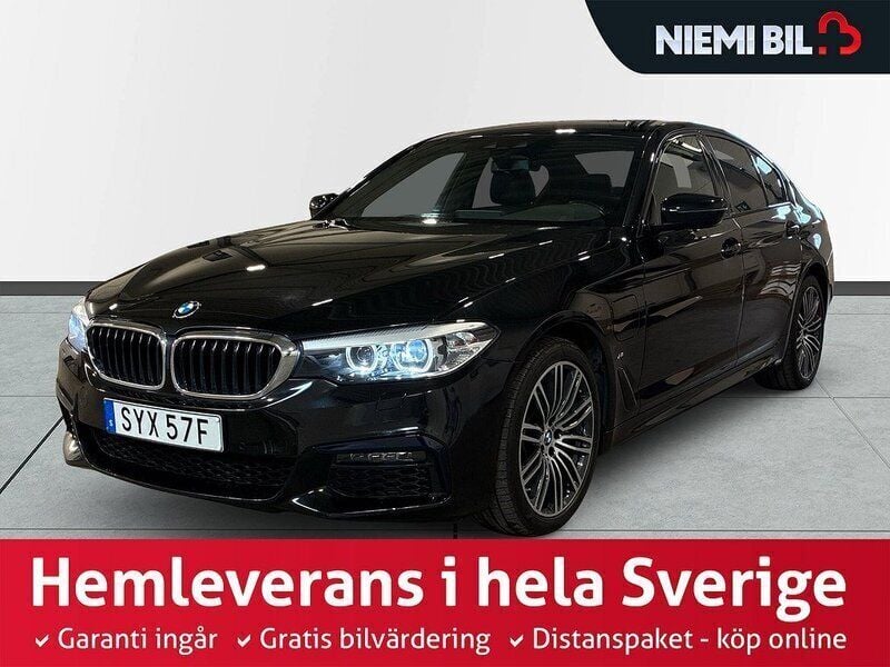 Svart Begagnad 2019 BMW 530e iPerformance Sedan | 319 900 kr (Marknadspris) - Bild 1/3