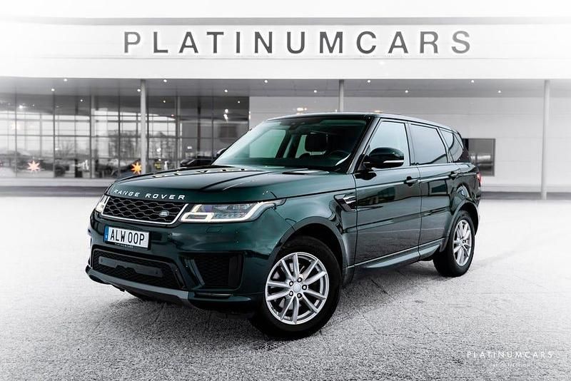 Begagnad Land Rover Range Rover Sport SE 301 HK (221 kW) 2018 Svo premium grön SUV