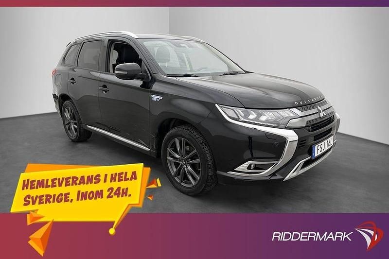 Svart Begagnad 2019 Mitsubishi Outlander SUV | 219 800 kr (Marknadspris) - Bild 1/3