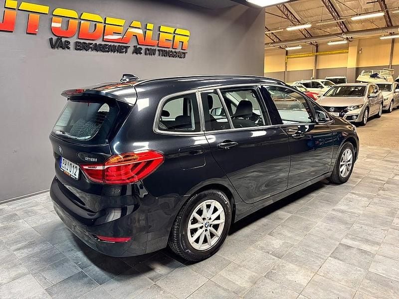 Begagnad BMW 218 Advantage 136 HK (100 kW) 2017 Svart Kombi