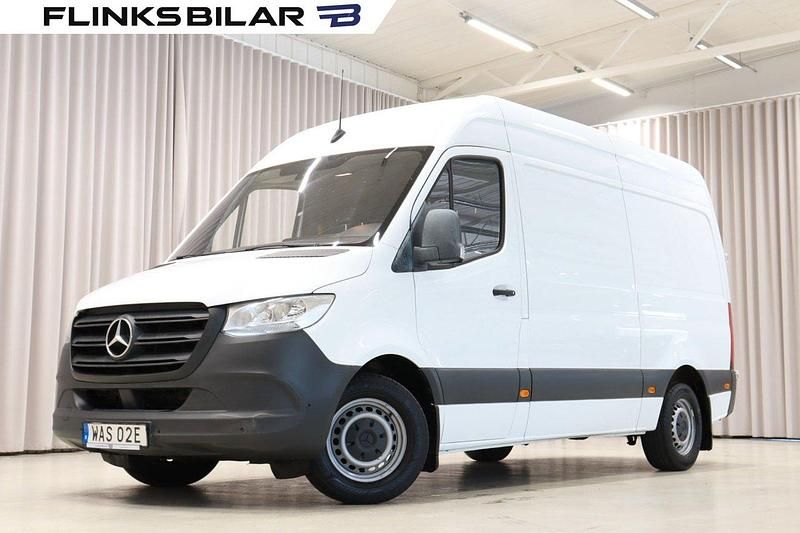 Vit Begagnad 2021 Mercedes Sprinter Van | 229 900 kr (Bra pris) - Bild 1/4