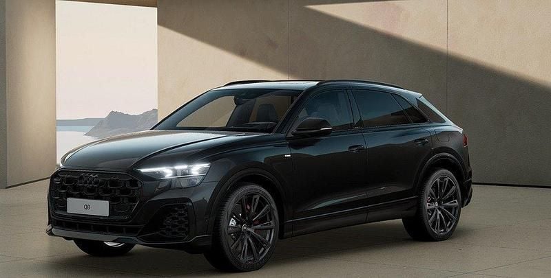Svart (mytsvart metallic) Ny 2025 Audi Q8 Comfort SUV | 1 299 000 kr (Bra pris) - Bild 1/4
