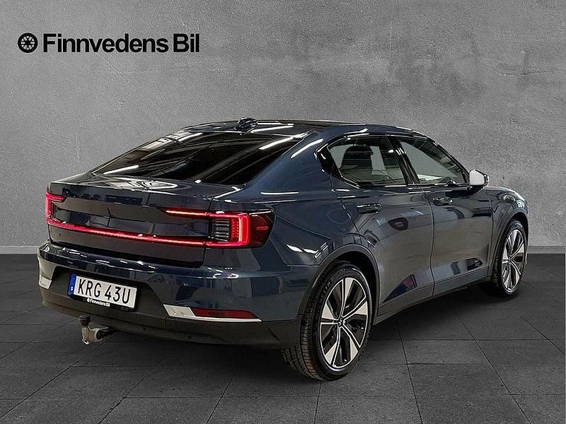 Begagnad Polestar 2 Plus 309 kW (421 HK) 2022 Mörkblå Halvkombi