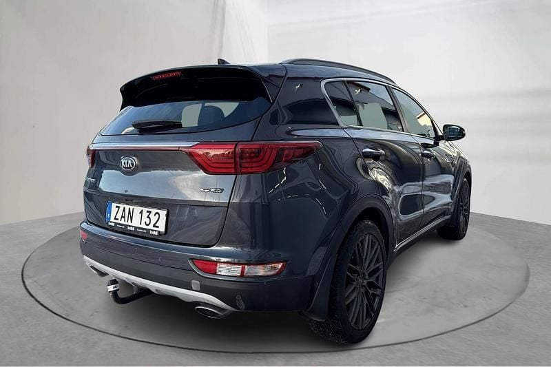 Begagnad Kia Sportage GT-Line 177 HK (130 kW) 2017 Grå SUV