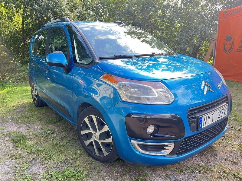 Blå Begagnad 2012 Citroën C3 Picasso Minibuss | 39 500 kr - Bild 1/4