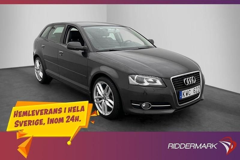 Begagnad Audi A3 140 HK (102 kW) 2011 Grå Halvkombi