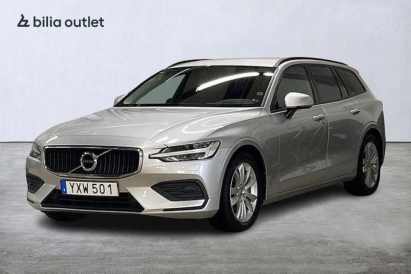 Silver Begagnad 2018 Volvo V60 Momentum Kombi | 214 900 kr (Marknadspris) - Bild 1/4