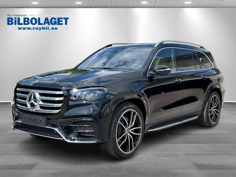 Svart metallic Ny 2025 Mercedes GLS450 SUV | 1 328 050 kr - Bild 1/4