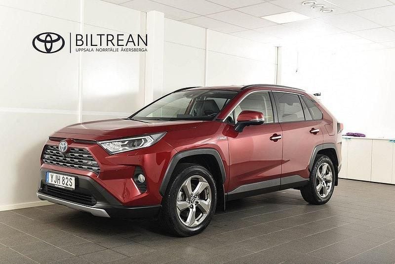 Röd Begagnad 2020 Toyota RAV4 Hybrid Executive SUV | 339 900 kr (Marknadspris) - Bild 1/4