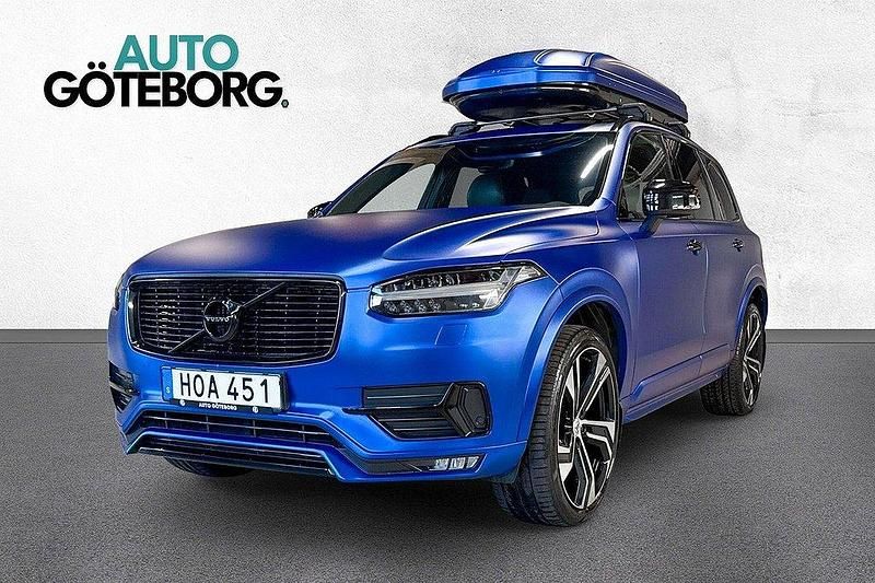 Blå Begagnad 2015 Volvo XC90 R-Design SUV | 269 900 kr (Dyr) - Bild 1/4