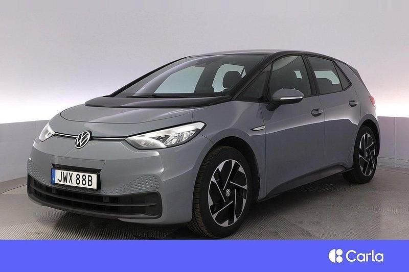 Begagnad 2021 VW ID.3 IQ Drive Halvkombi | 234 900 kr (Bra pris) - Bild 1/4